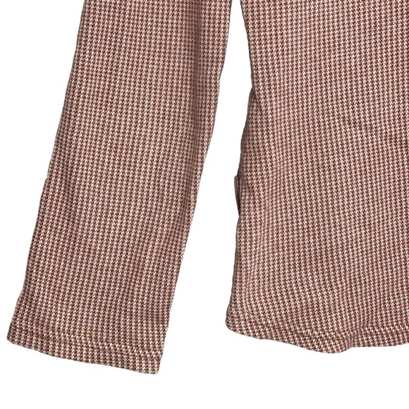 Woolrich Half Zip Pullover Small Checkered Jacquard Woven Canoe Run Mid Layer - Picture 7 of 10